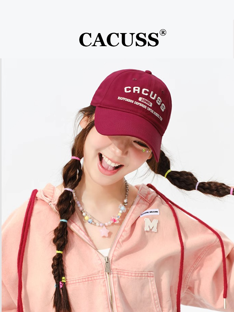 CACUSS棒球帽出游休闲女春夏软顶