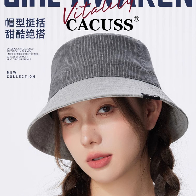 CACUSS渔夫帽女春季遮阳盆帽