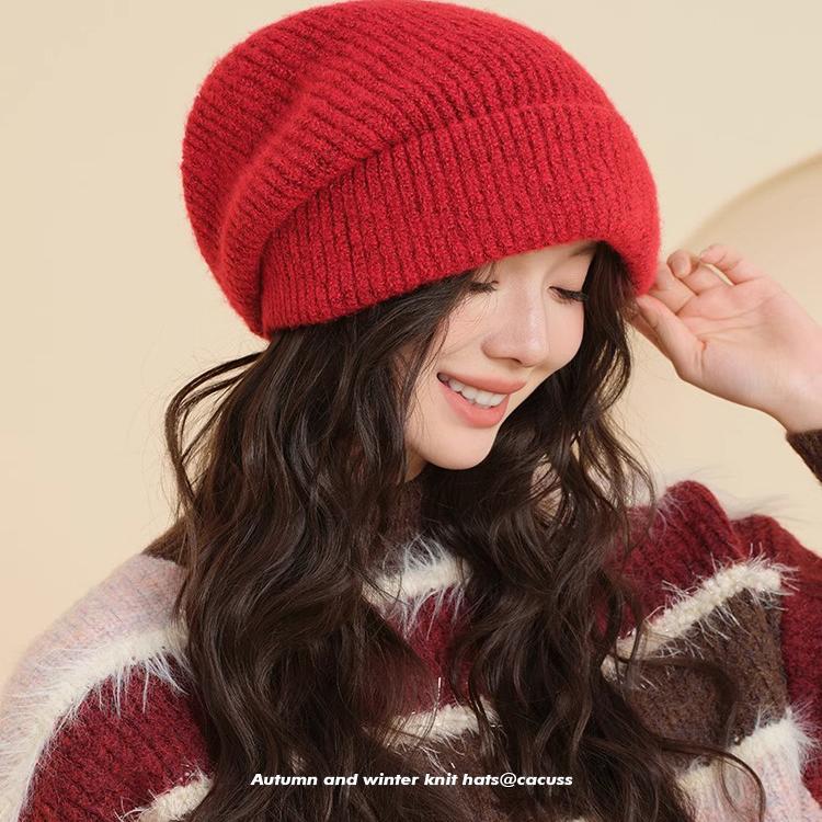 CACUSS针织帽逛街休闲女士秋冬