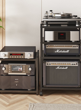 功放机架柜音响设备放置架家用UPS电源CD胆机HIFI音箱支架落地式