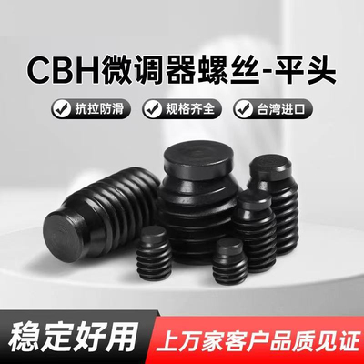 CBH精镗头微调锁紧平头侧固螺丝