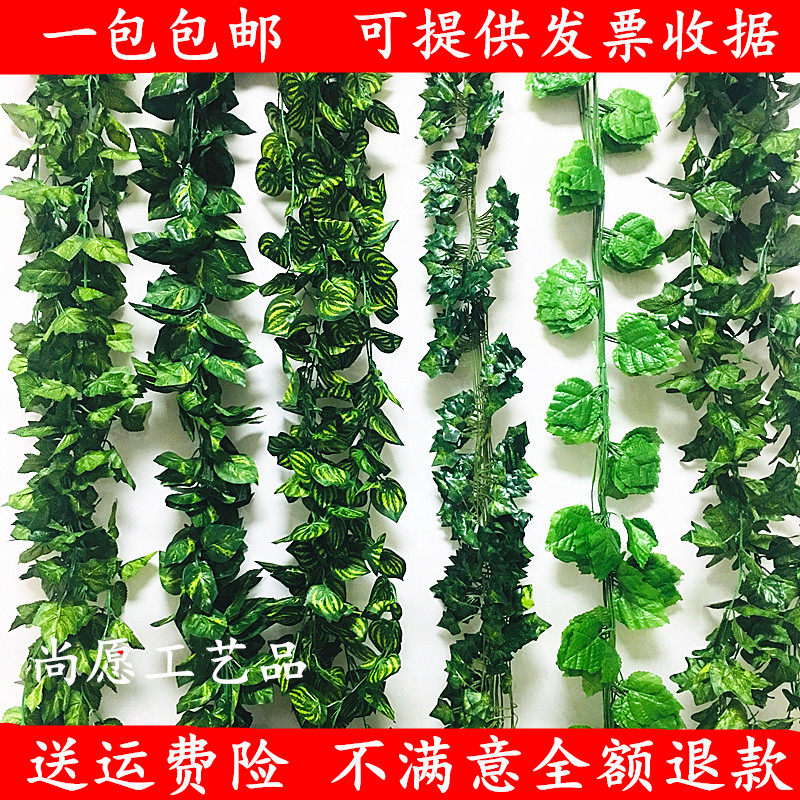 仿真葡萄葉藤蔓藤條綠樹葉子水管道遮擋吊頂裝飾塑料綠蘿植物纏繞在類目 鮮花速遞/花卉仿真/綠植園藝, 仿真花/綠植/蔬果成品（新）, 仿真綠植中 - 來自Buy2taobao.com提供專業的淘寶代購服務