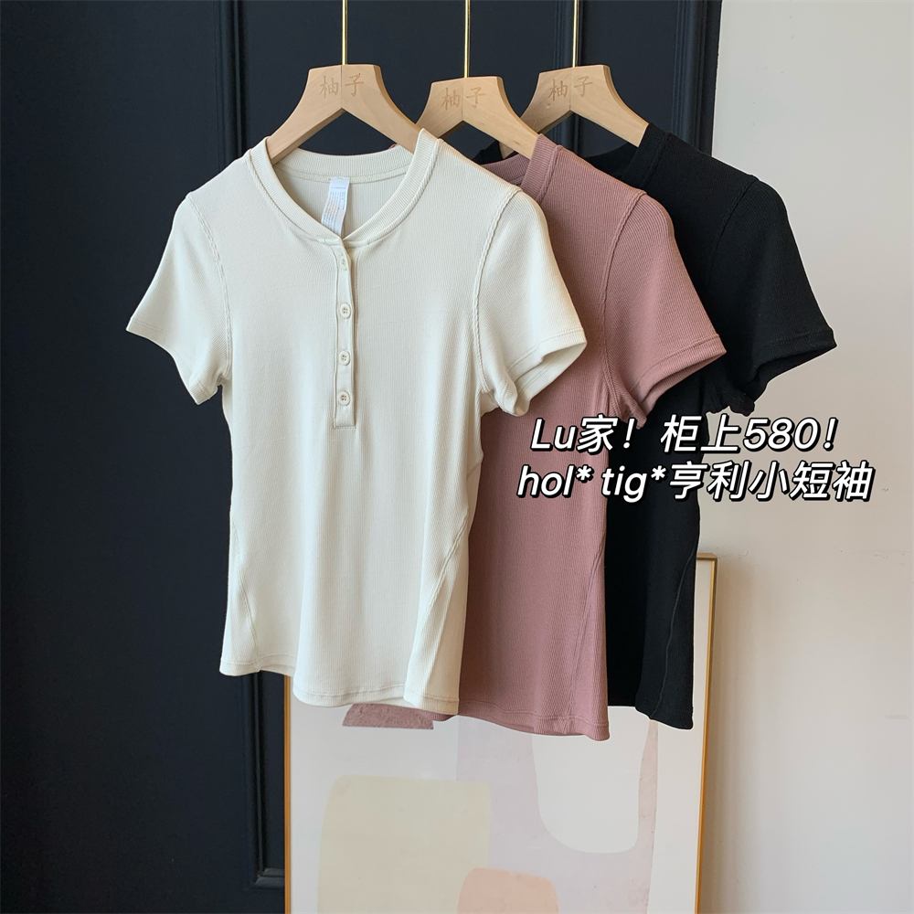 LU家柜上580hol*tig*亨利小短袖