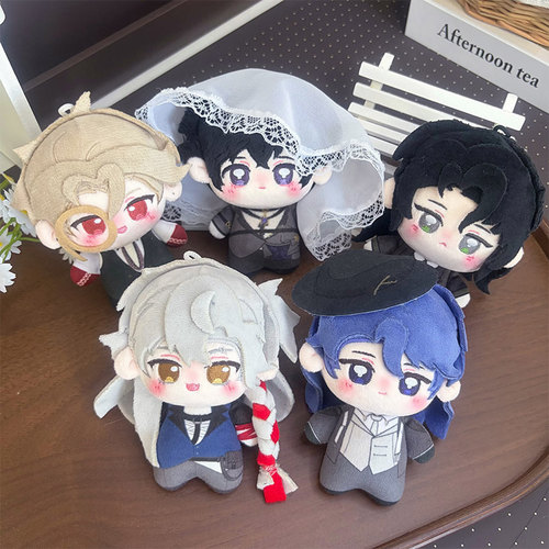 夜幕之下代号砰砰野狼提线人红手套暴君幽灵属性10cm棉花娃娃公仔