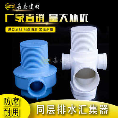 PVC排水汇集器SPM中央集中地漏