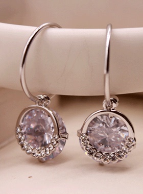 韩国气质晚宴流苏耳环925银针个性夸张网红长款耳坠简约女神耳饰