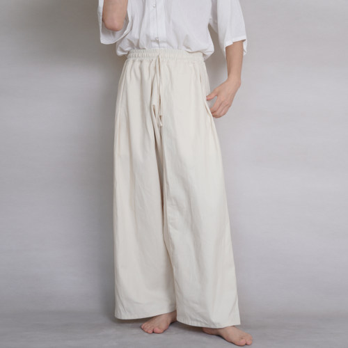 青山渐汉服明制定陵裤纯棉