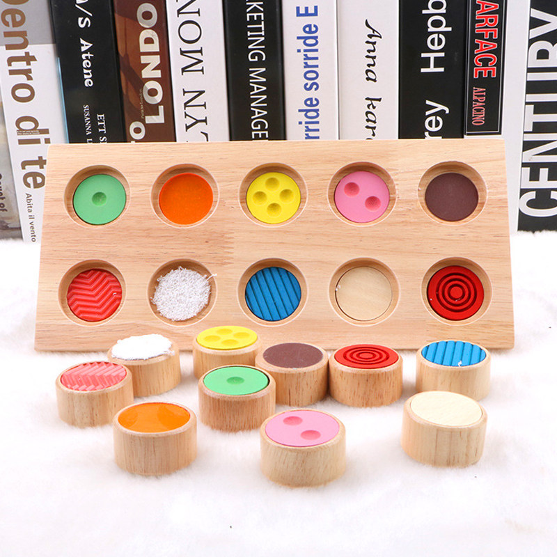 蒙氏教具蒙特梭利早教触摸板幼儿园儿童感官思维训练益智玩具3岁