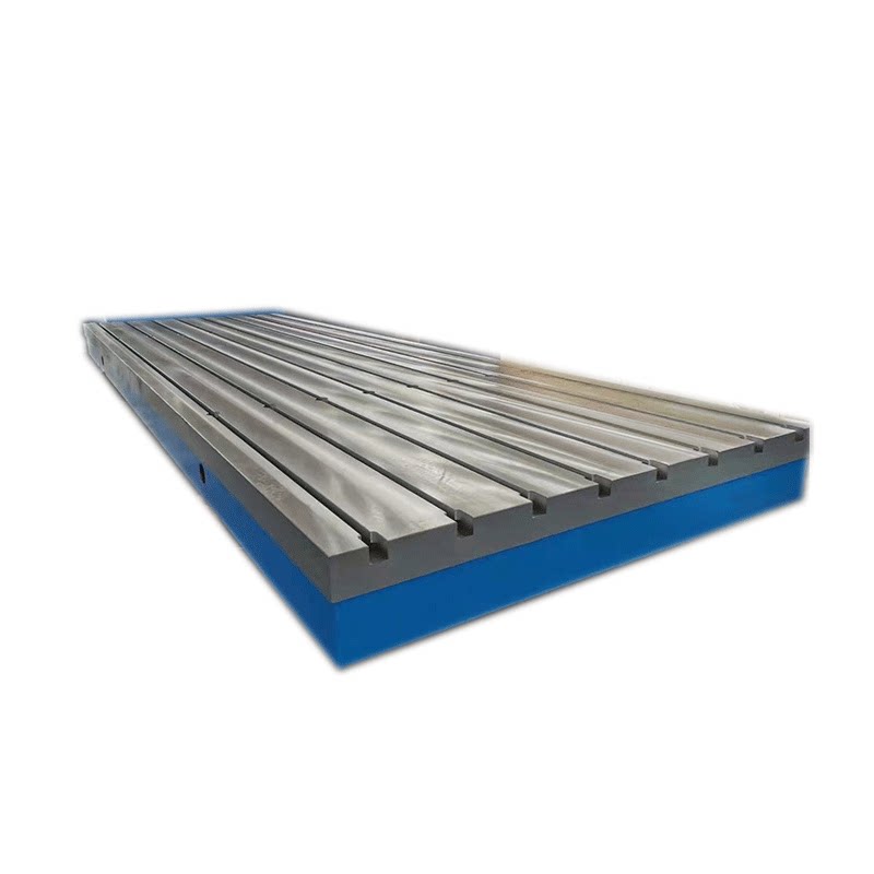 促铸铁t型槽平台机械铆焊焊接工作台钳工重型检验试验1米工作台品