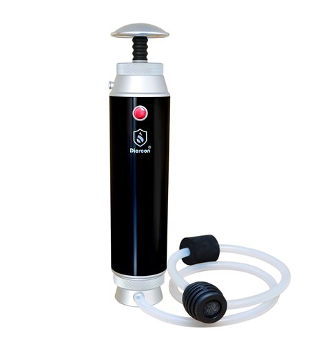 便携式户外微型净水器 野外生存用水过滤器 KP01 魔力黑