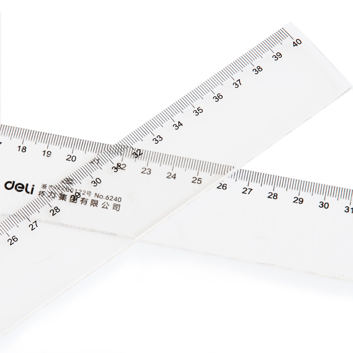 得力40cm塑料直尺6240 ps料透明学生尺子 测量用品,居家布艺,尺子,淘宝优惠券,粉丝福利购,淘宝优惠卷