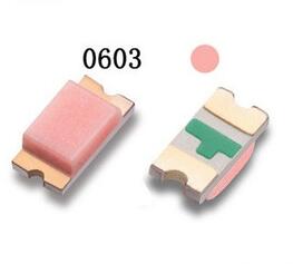 LED发光二极管 贴片发光二极管 0603粉色 1608发粉色光