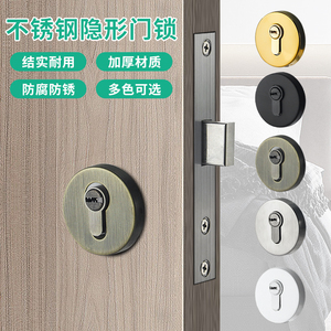 家用隐形门锁单面锁品顿单开锁