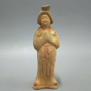 仿古陶俑 陶器摆件 书房装饰品 做旧艺术品 复古工艺品 展品定制