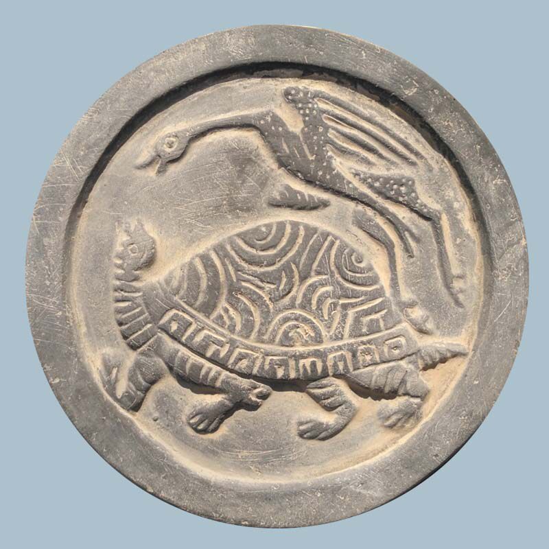 拓片制作素材秦砖汉瓦复制品图片