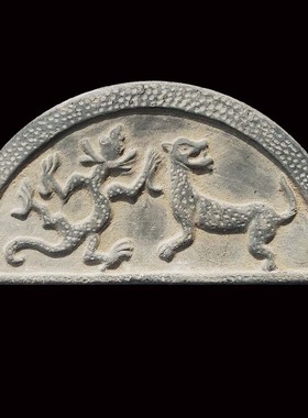 拓片模具研学拓印专用瓦当摆件