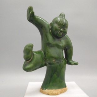 仿古陶器摆件相扑俑宾馆酒店装饰品摆设瓷器艺术品工艺品陶俑人物