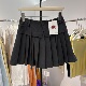 新䄂2026春款 高腰显瘦百褶裙女欧货百搭A字半身裙短裙潮K391 韩版