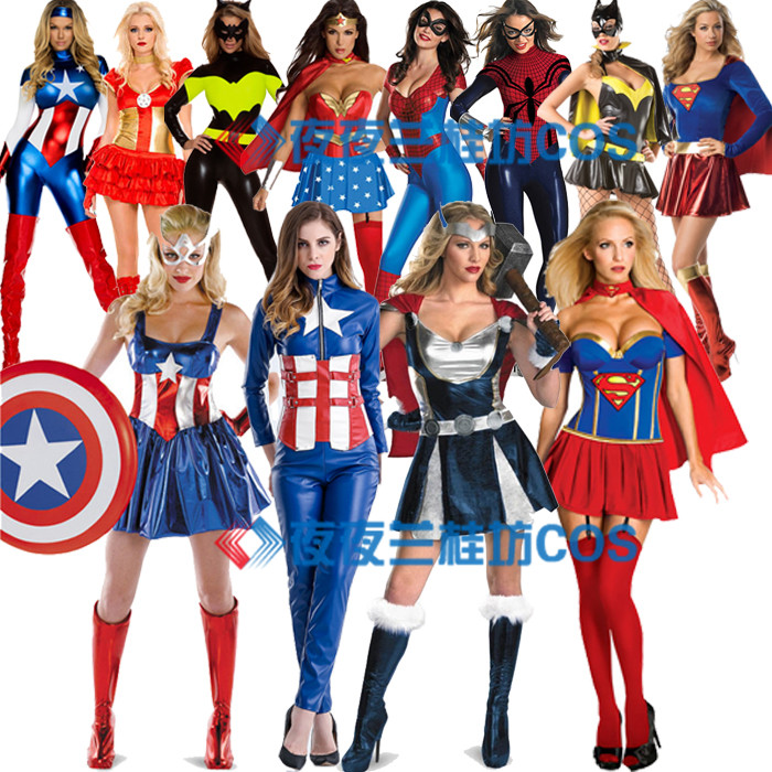 ÍòÊ¥½Ú³ÉÈËÅ®¿î³¬ÈË×°Å®ÃÀ¹ú¶Ó³¤Ò·þ¸´³ðÕßÁªÃËCosplayÑݳö·þ×°