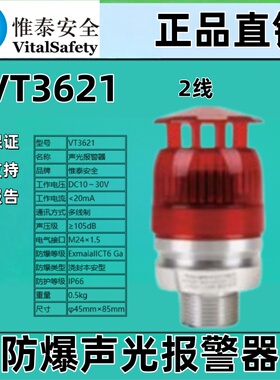 北京维泰VT3621声光报警器 配套安装于探测器上2线 非编址型 正品