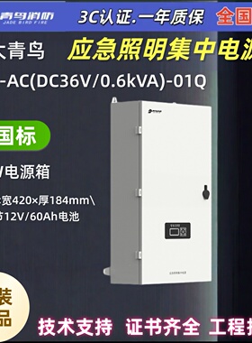 新国标 北大青鸟-D-AC(DC36V/0.6kVA)-01Q消防照明专用电源箱600W