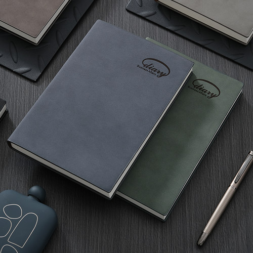 笔记本子软皮加厚商务ins风a5