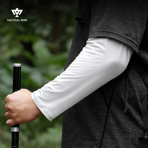 战术鸟宽蓬丨宽松冰袖夏季冰丝防晒袖套男士防紫外线冰袖钓鱼袖套