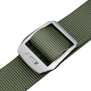 战术鸟（高端）户外尼龙外腰带帆布皮带男工装武装军训保安工作