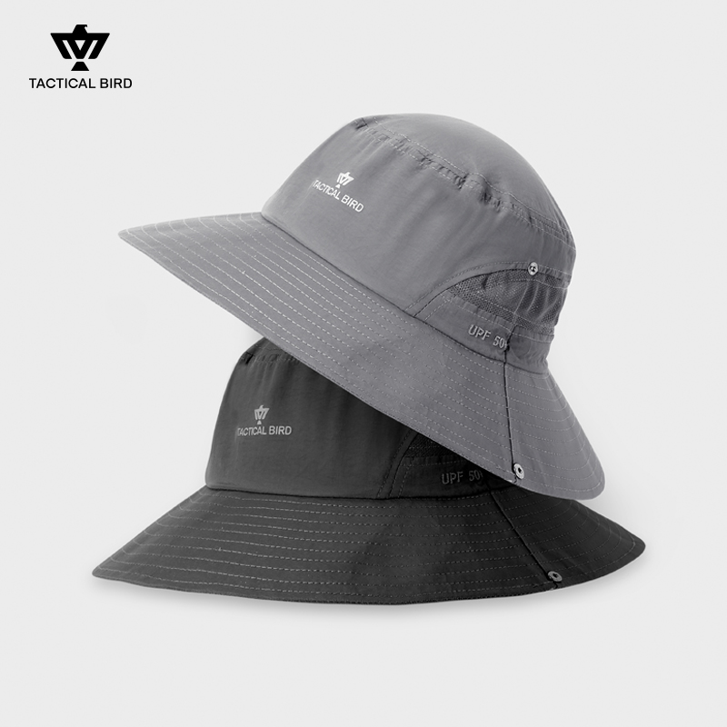 战术鸟轻薄透气防晒帽子户外登山
