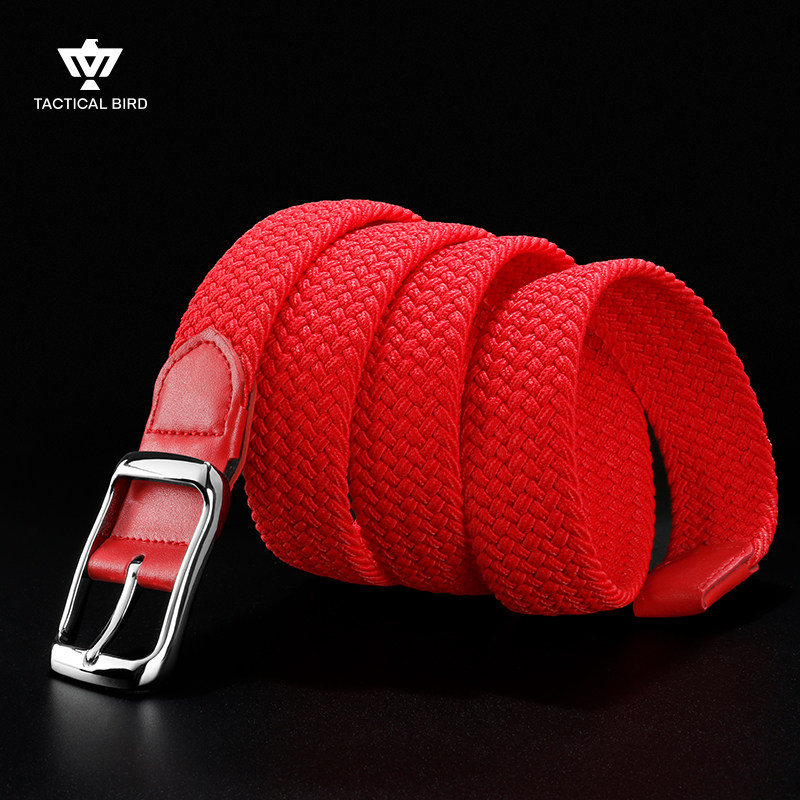 战术鸟弹力红腰带男本命年马年属马红绳皮带腰绳无孔帆布加长裤带,服饰配件/皮带/帽子/围巾,腰带/皮带/腰链,淘宝优惠券,粉丝福利购,淘宝优惠卷