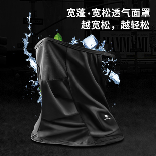 战术鸟宽蓬丨夏季防晒面罩男冰丝骑行头套外卖骑手遮阳面巾宽松