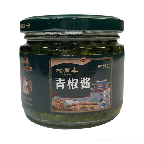 大有丰酱菜青椒酱牛肉萃辣椒