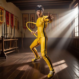 李小龙限量超可动截拳道GK功夫手办潮玩模型周边桌搭摆件生日礼物