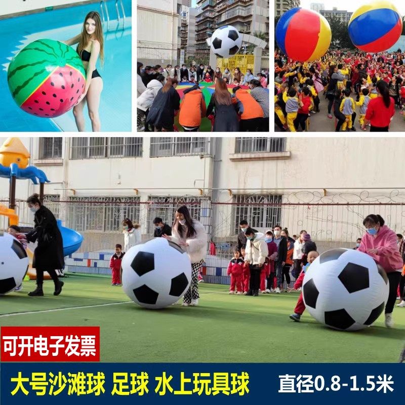 水上玩具球大号足球彩球泳池玩具