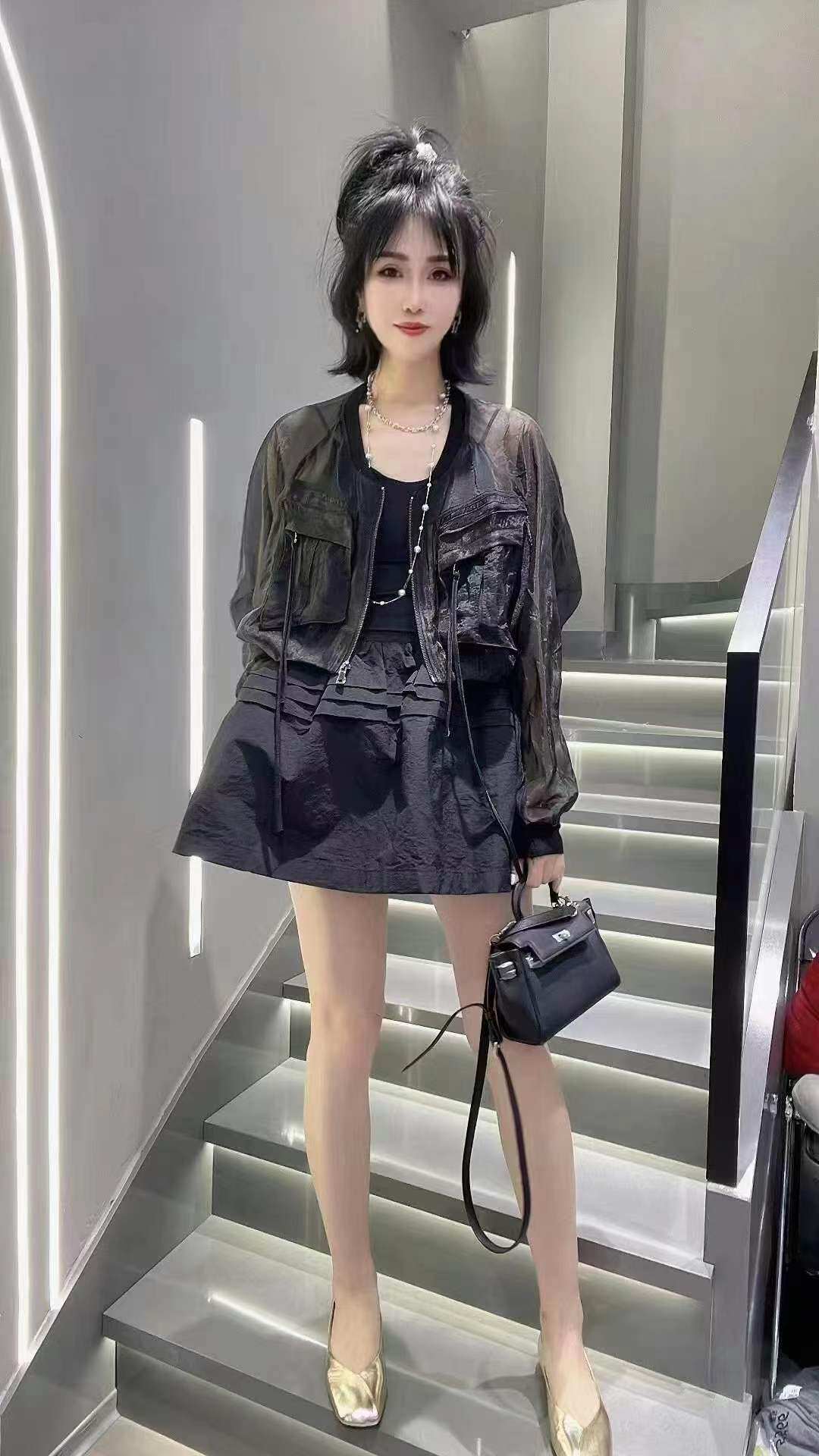 羽泊设计感短款设计感防晒衣