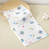 新生婴儿纯棉纱布毛巾小长方形宝宝儿童小方巾洗澡洗脸巾吸水汗巾