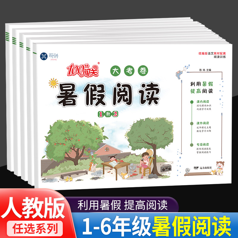100分闯关暑假阅读大考卷