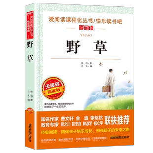野草鲁迅作品原著经典无删减版鲁迅一生的哲学都在野草里鲁迅经典散文杂文集青少年学习年轻呐喊彷徨狂人日记鲁迅杂文集现当代文学