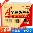 全程练考卷 六年级下册 作业本期中期末测试卷总复习资料专项训练课内外必刷真题教辅书籍 2024新版 语文人教版 小学6年级同步单元