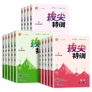2026春拔尖特训一二三四五六年级上下册语文数学英语人教版北师大版苏教小学教材同步训练必刷题一课一练学霸笔记课堂作业大试卷