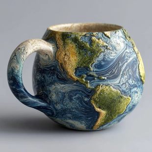 Ceramic 跨境Planetary Cosmic Collection Cups行星马克杯 Mug