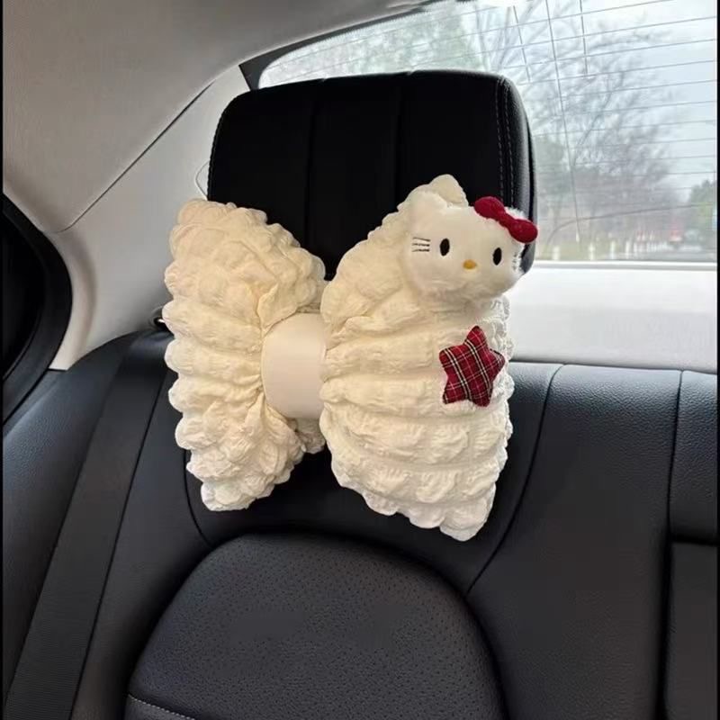 汽车可爱少女腰靠卡通Kit