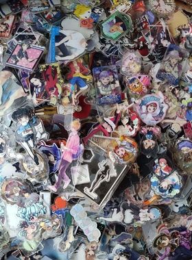 米三家赠品逆向镭射票小徽章双闪大徽章立牌挂件周边清理库存随机