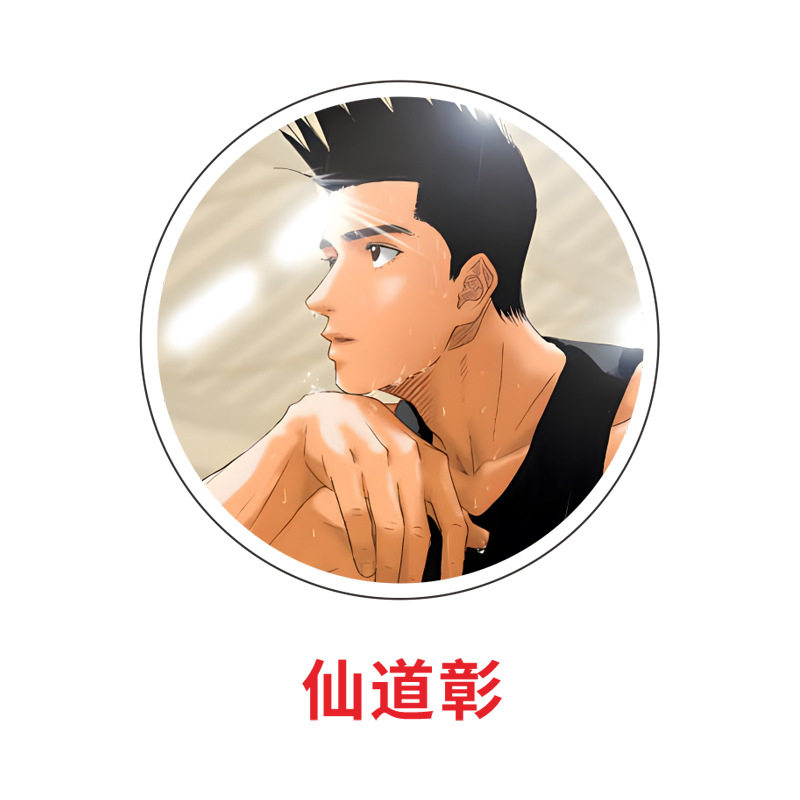 灌篮高手立牌亚克力创意灯光钥匙扣挂件动漫摆件晴子樱木花道