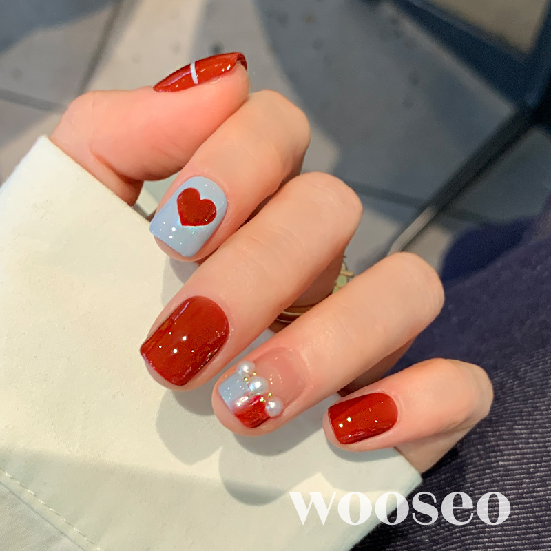 【现货秒发】高质量显白美甲成品