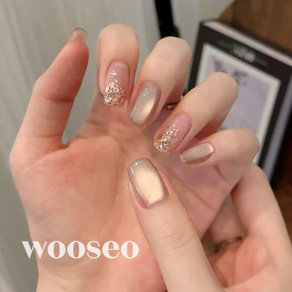 精致绝美富家千金美甲成品