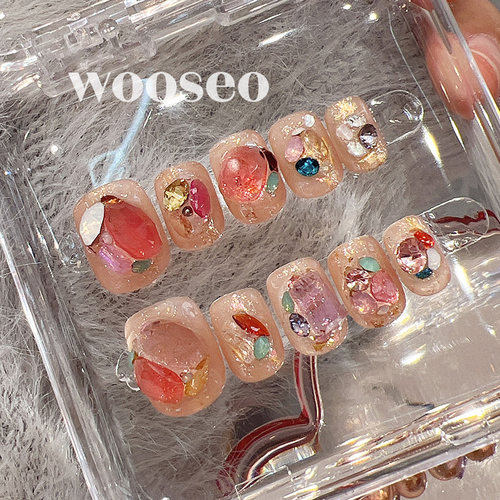 【现货24小时内发】精致短戴甲