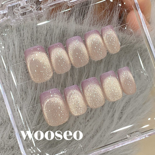 精致绝美富家千金显白成品甲片