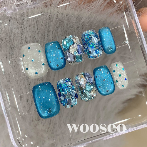 超火巨好看轻奢显白甲片美甲贴片