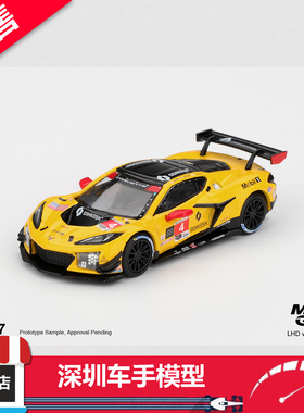 预售 MINIGT 1:64 1197 雪佛兰 科尔维特 Z06 GT3.R #4 合金车模